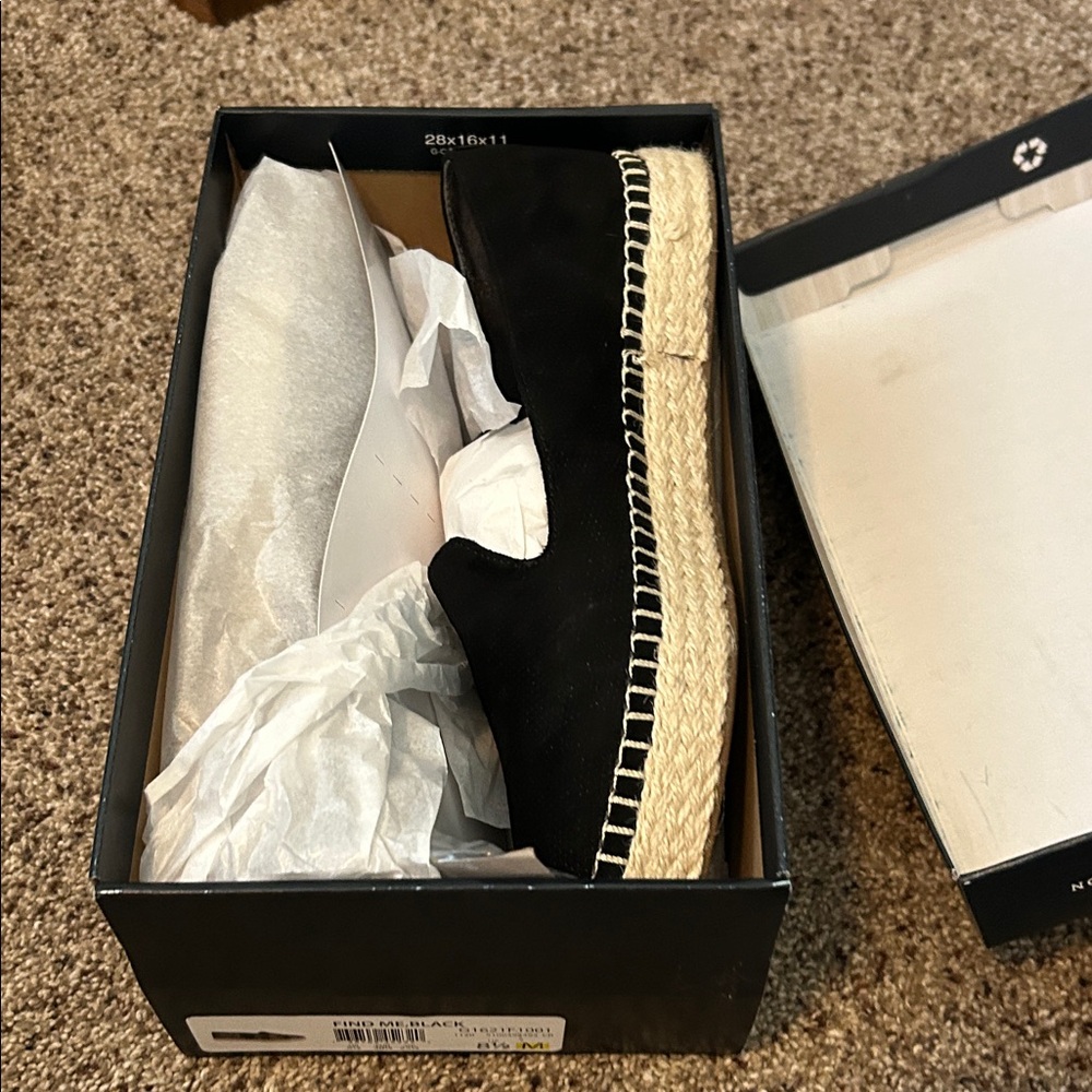 Dr. Scholl's Black Espadrilles